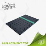 Benchdog Tools BD130 - ULTRA MFT Workstation Replacement Top With Cutting Strip - Black Fibralux MR