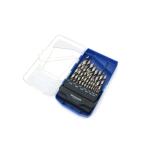 Benchmark BM123 - Tools Sharkstep M2 HSS 118&deg; Twist Drill Bits - 21 Piece Set