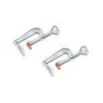 Bessey BES103 - 2-Pack Fence Clamps that Convert 123 Blocks to Precision Corner Clamps