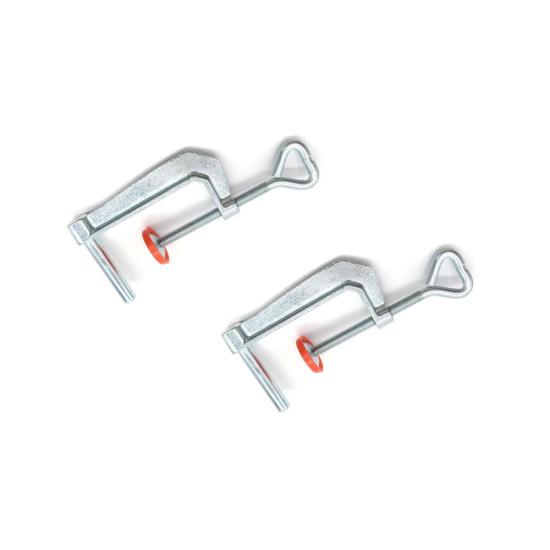 Pair Fence Clamps that Convert 123 Blocks to  Precision Corner Clamps