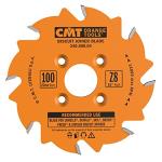 CMT Orange Tools CMT483 - CMT 240.008.04 Biscuit Joiner Blade, 4-Inch Diameter x 8 Teeth, PTFE-Coated