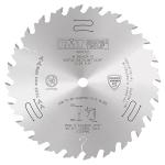 CMT Orange Tools CMT102 - Chrome 10" Carbide Rip Saw Blade, 24-Teeth, Flat Top Grind, 0.126" Kerf