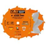 CMT Orange Tools CMT103 - 8" Precision Dado Blade Set, 12-Teeth, FTG + ATB grind 0.125" Kerf