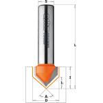 CMT Orange Tools CMT285 - V-Grooving Carbide Tipped Router Bits (90&deg;)