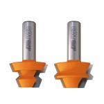 CMT Orange Tools CMT422 - Lock Miter Carbide Tipped Router Bit Set