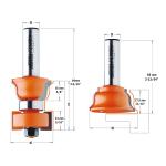 CMT Orange Tools CMT435 - Window Sash Router Bit Sets Carbide Tipped