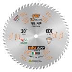 CMT Orange Tools CMT450 - CMT ITK Xtreme Orange Chrome Thin Kerf 10" Fine Finish Crosscut Blade, 60 Teeth, Alternate Top Bevel (ATB) 0.102&rdquo; Kerf 252.060.10