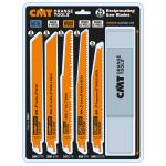 CMT Orange Tools CMT452 - CMT 25 Piece Reciprocating Saw Blade Set for Wood, Metal and Plastics