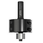 CMT Orange Tools CMT463 - Replaceable Carbide Insert Grand Rabbeting Bit - 5/8" Cutting Depth, 2" Diameter, 1/2" Shank