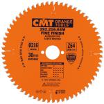 CMT Orange Tools CMT515 - Finishing Crosscut Blade Compatible W Festool 260Mm O 60 Teeth 30Mm Arbor 5 Hook Angle 15 Alternate Top Bevel Atb Grind 294 060 11M