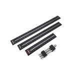 Dasqua DAS101 - 4-Piece Imperial Marking Ruler Set (6", 10", 12") with Ruler Stop