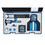 Dasqua DAS114 - 4-Piece Precision Digital Measuring Set with Digital Protractor, Level Box, Depth Gauge and 3" Digital Caliper