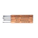 Dockyard Tools DYT108 - 4-Piece Micro Carving V-Tool Set