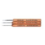 Dockyard Tools DYT109 - 3-Piece Micro Carving Straight Paring Chisel Set