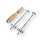 Dubuque DBQ107 - Wooden Hand Screw Clamp Kits with Rods, Pivot Nuts and Handles