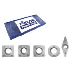 Easy Wood Tools EWT197 - Set of 5 Carbide Cutters (Ci0, Ci1-SQ, Ci1-R2, Ci1-R4, Ci4)