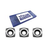 Easy Wood Tools EWT182 - Set of 3 Ci1-R2-NR Square Negative Rake Carbide Cutters #1600NR