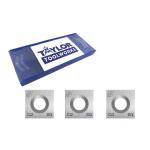 Easy Wood Tools EWT191 - Set of 3 Ci2-SQ Square Replacement Carbide Cutters #2500