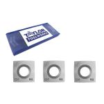 Easy Wood Tools EWT187 - Set of 3 Ci1-R4 Square Replacement Carbide Cutters #1400