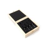 Famag FAM215 - Brad Point Drill & Countersink Set with Adjustable Depth Stop &ndash; For Wood, Composites and Panels