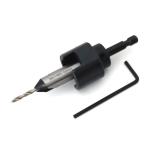 Famag FAM217 - Drill Countersink Bits with Rotating Depth Stop &ndash; 60&deg; Angle, 12mm (0.47") Countersink