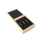 Famag FAM218 - Drill Countersink Bits - 3pc Set with Rotating Depth Stop &ndash; 60&deg; Angle, 12mm (0.47") Countersink