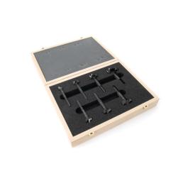 Buste pour bijoux simili cuir rectangulaire, présentoir chaîne blanc