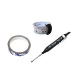 FastCap FC163 - Black Long Nose Pattern Marker + 16' Peel & Stick Tape Measure with SpeedTape
