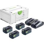 Festool FES200 - Energy Set SYS 18V 4x5,0/TCL6DUO US