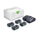 Festool FES905 - Energy Set SYS 18V 4xTBX4/TCL6DUO