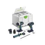 Festool FES908 - Impact Driver and Drill Set TID 18 Basic-Set TPC 18/4