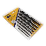 Fisch FIS209 - 7-Piece Imperial Brad Point Chrome Vanadium Steel Double Flute Drill Bit Set