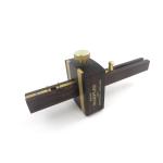 Joseph Marples JML110 - Adjustable Pin Marking / Mortise Gauge Solid Rosewood Head with Brass Wear Strips with Pull-Slide Pin Adjustment