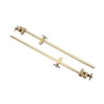 Kakuri KAK107 - 2-Pack Japanese Solid Brass Bar Clamps