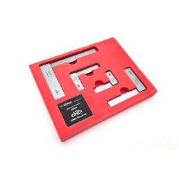 Kinex 2-Piece DIN 875/0 Machinist Squares 2-3/8