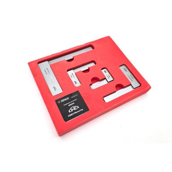 Kinex 4 Piece Set of Precision Machinist Square 2-3/8", 3", 4", 6" DIN 875/1