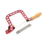 Knew Concepts KC102 - 125.005CS MK III 5" Cam Lever Rotating Blade Fret Jewelers Saw with 12 Each #7 15 TPI Pegas Fret Saw Blades