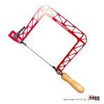 Knew Concepts KC111 - 6-1/2" Coping Saw with Lever Tension and 360&deg; Rotation Indexing Blade-Hooks