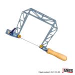 Knew Concepts KC112 - 5" Titanium Birdcage Fret Saw with Lever Tension and Swivel Blade Clamps