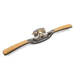 Melbourne Tool Company MT114 - Flat Sole Spokeshave, HSS Blade, Stainless Steel Body