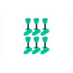 Microjig MJ152 - MATCHFIT Dovetail Track Hardware 2.0 (1" Track Screw Kit)(6-Pack)