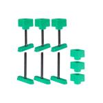 Microjig MJ153 - MATCHFIT Dovetail Track Hardware 2.0 (2" Track Screw Kit) 6-Pack