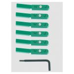 Microjig MJ155 - MATCHFIT Pop Stop - A Flip Stop for Jigs & Sled Bases 6-Pack