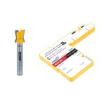 Microjig MJ160 - MATCHFIT Setup Gauge & MATCHFIT 14&deg; Router Bit