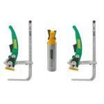 Microjig MJ170 - MATCHFIT Dovetail Rachet Clamp & MATCHFIT Clamp 1/2" Shank 14 Degree Router Bit