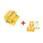 Microjig MJ200 - Microjig GRR-RIPPER&reg; PRO 3D Pushblock with SafeRip Kit Upgrade & Gravity Heel Accessory Kit