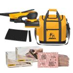 Mirka MIR111 - DEOS&reg; II 3" x 4" Electric Random Oribtal Sander with Free Ligno, Groove Interface and Cooler Bag