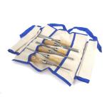 Narex NX235 - Richter Extra Bevel Edge Chisel Sets in Canvas Tool Roll