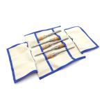 Narex NX250 - 5-Piece Richter Mortise Chisel Set and 9-Pocket Tool Roll