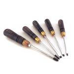 Narex NX254 - 5-Piece Screwdriver Set with Beech Handles